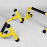 Push-up New Steel Pipe Push-up Frame with Pins (Yellow)